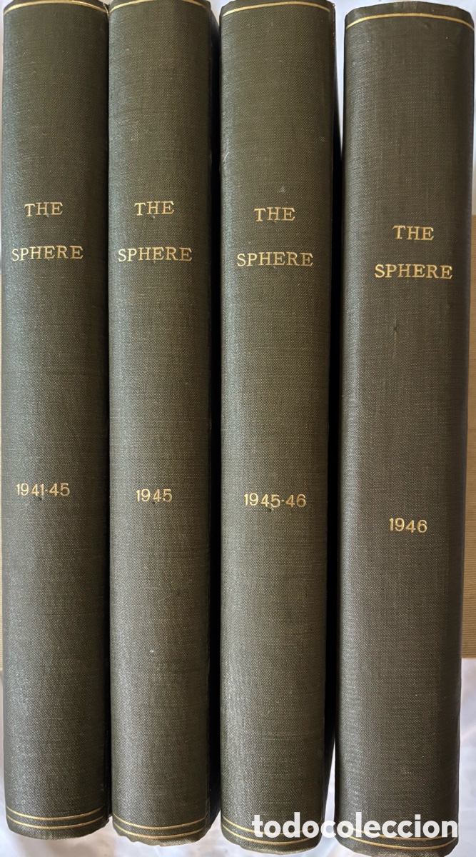 Libros de segunda mano: Lote 4 Tomos &rdquo;The Sphere&rdquo; (1941-1946)