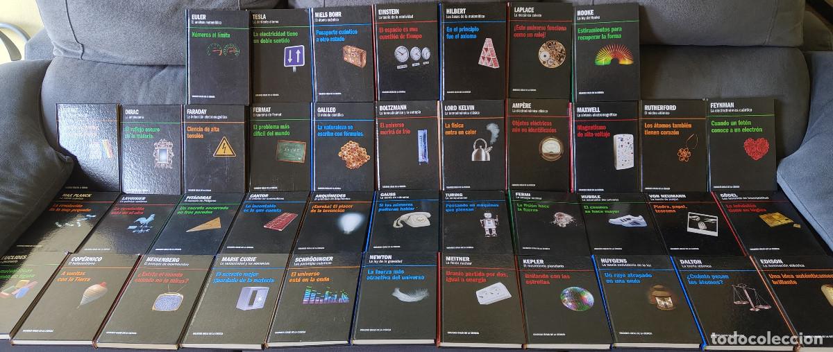 Libros de segunda mano: Grandes ideas de la Ciencia. Colecci&oacute;n completa. Edici&oacute;n 2013. 40 Tomos.