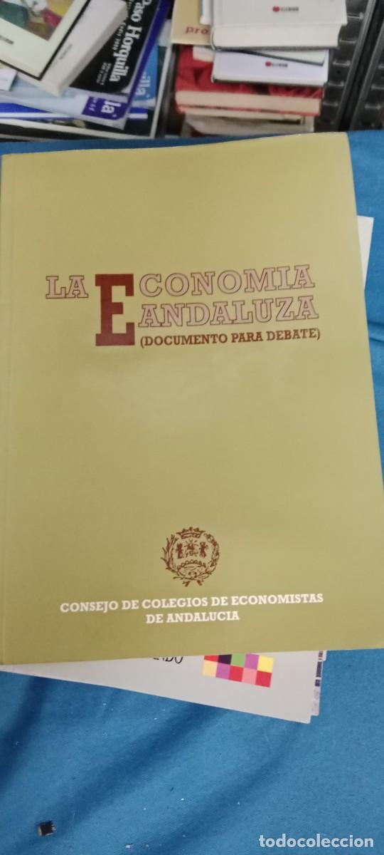 Libros de segunda mano: LA ECONOMIA ANDALUZA DOCUMENTO PARA DEBATE LIBRO M-65
