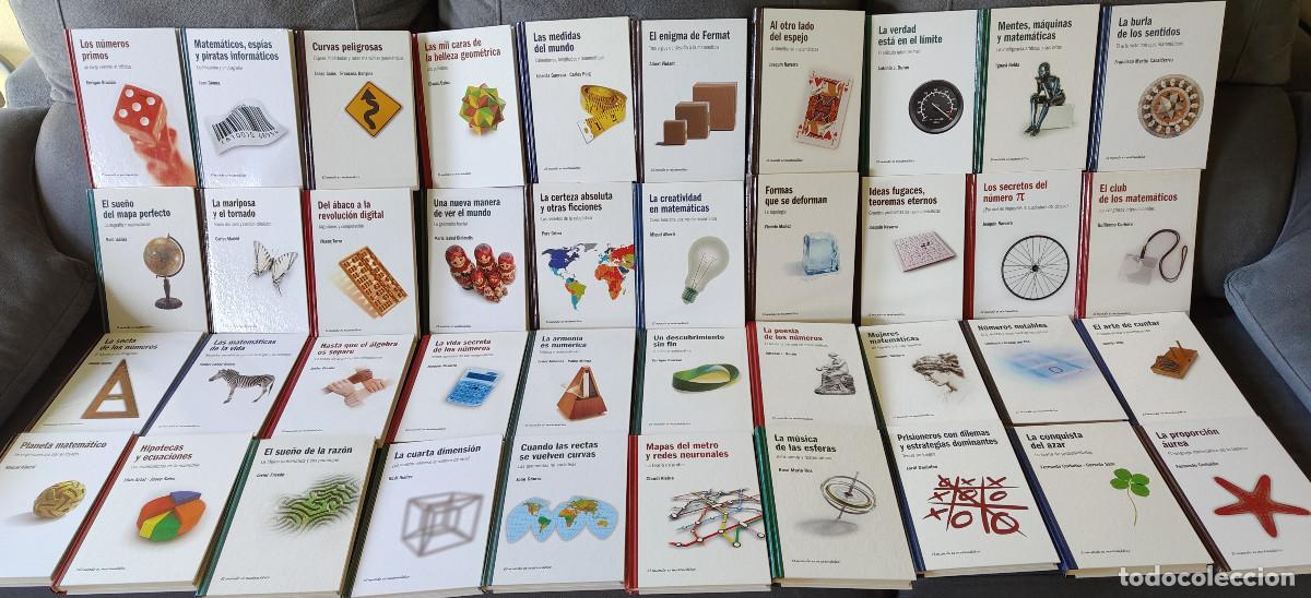 Libros de segunda mano: El mundo es matem&aacute;tico. Colecci&oacute;n completa. Edici&oacute;n 2010. 40 Tomos.