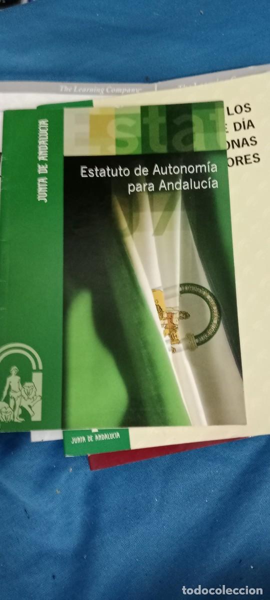 Libros de segunda mano: ESTATUTO DE AUTONOMIA PARA ANDALUCIA LIBRO M-65