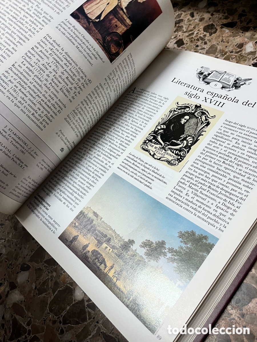 Libros de segunda mano: HISTORIA UNIVERSAL DE LA LITERATURA - ORBIS - completa en 6 TOMOS - Foto 6