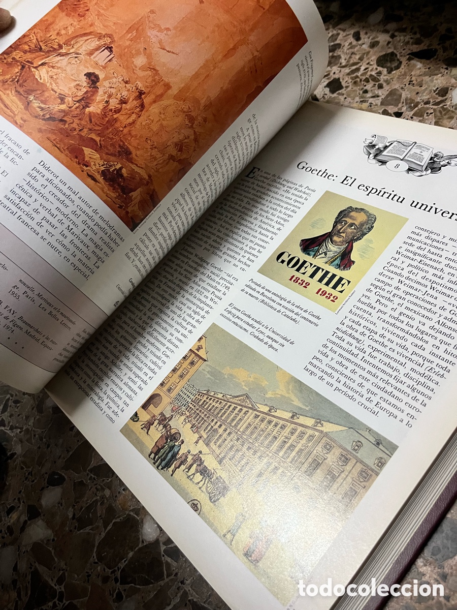 Libros de segunda mano: HISTORIA UNIVERSAL DE LA LITERATURA - ORBIS - completa en 6 TOMOS - Foto 7