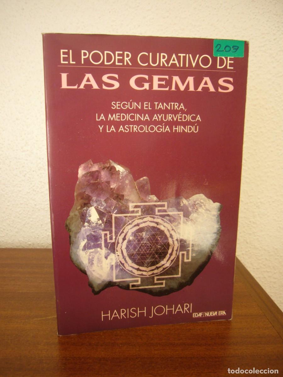 Libros de segunda mano: HARISH JOHARI: EL PODER CURATIVO DE LAS GEMAS (EDAF/ NUEVA ERA, 1994) MUY RARO