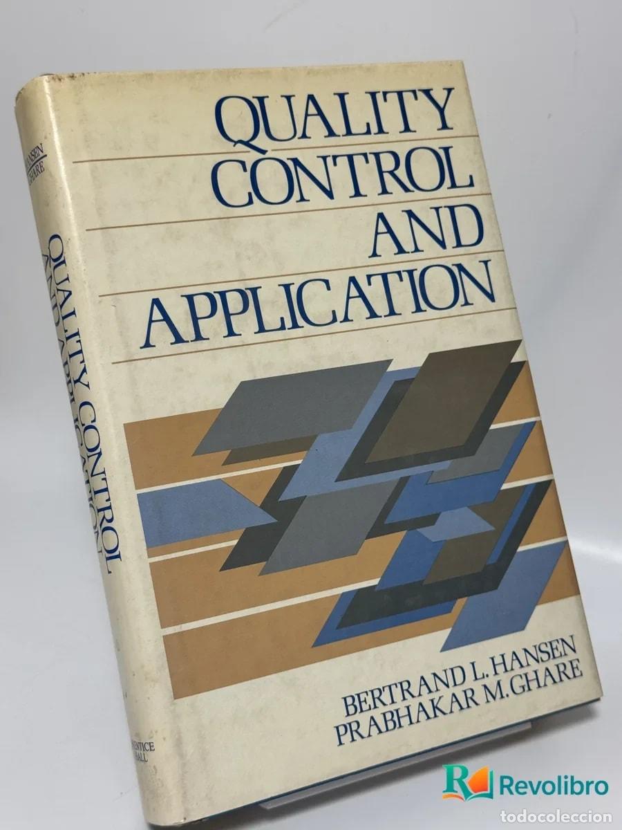 Libros de segunda mano: Quality Control And Application - Bertrand L. Hansen Prabhakar M. Ghare - Foto 1