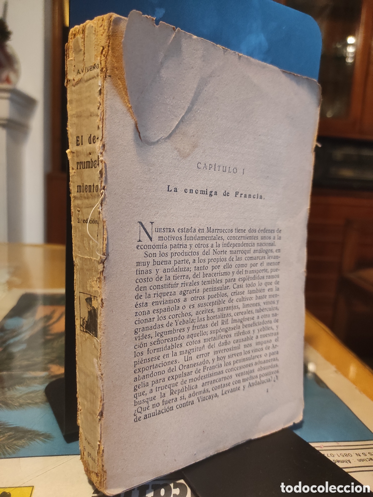 Libros de segunda mano: El derrumbamiento. La verdad sobre el desastre del Rif. - VIVERO, Augusto