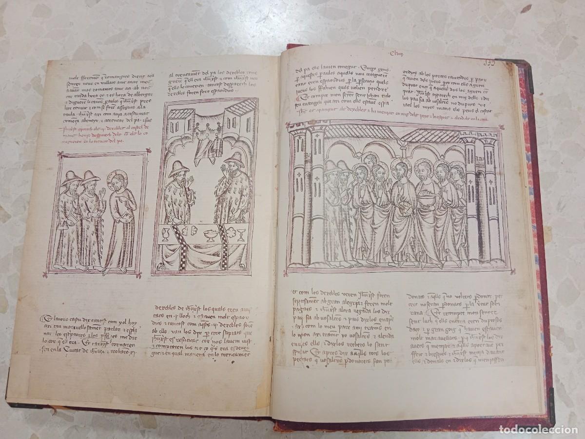 Libros de segunda mano: FACSIMIL DEL MANUSCRITO ILUSTRADO BREVIARI D&acute;AMOR - 1980 VICENT GARCIA EDITORES - TIRADA LIMITADA
