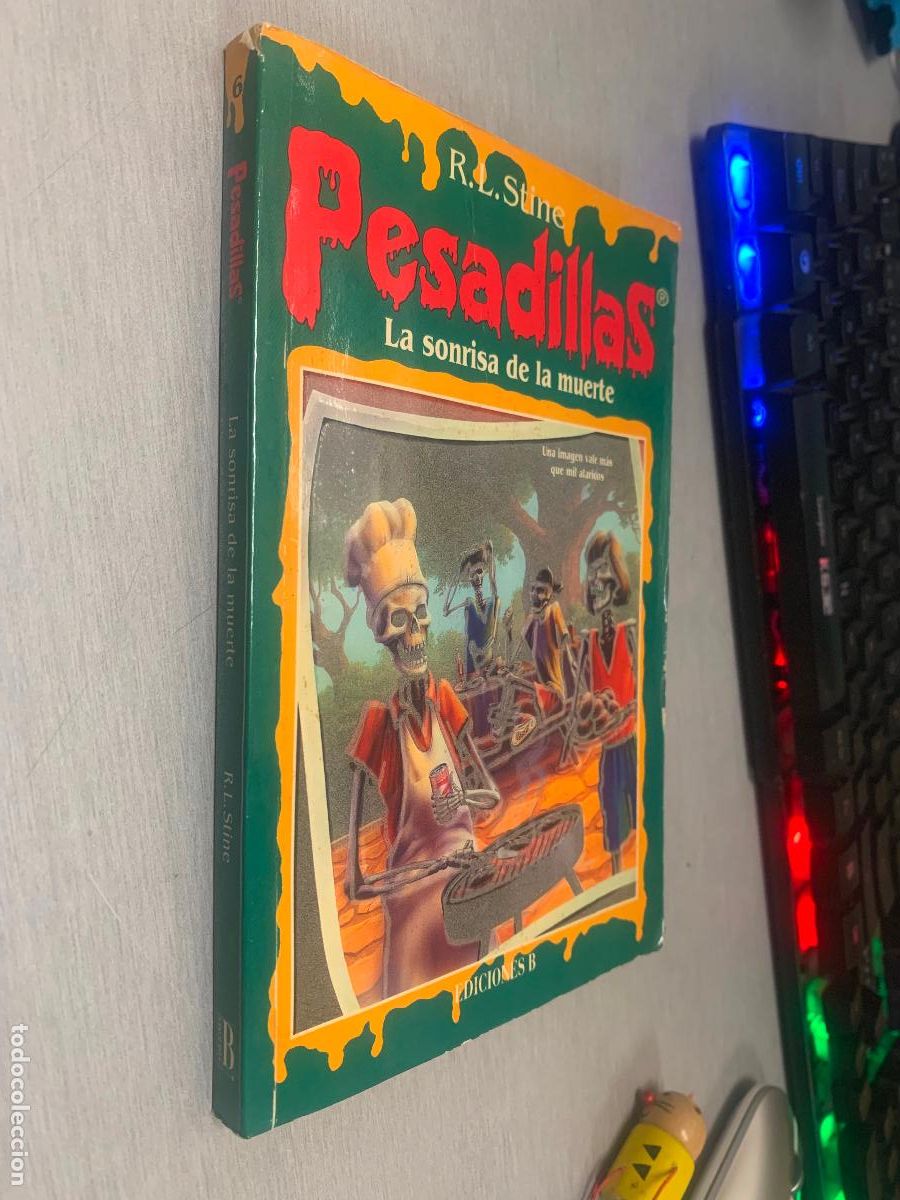 Libros de segunda mano: PESADILLAS N&ordm; 6: LA SONRISA DE LA MUERTE / R. L. STINE / EDICIONES B 1995