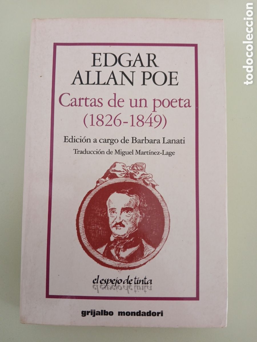 Libros de segunda mano: Cartas de un poeta ( 1826 - 1849 ). Edgar Allan Poe