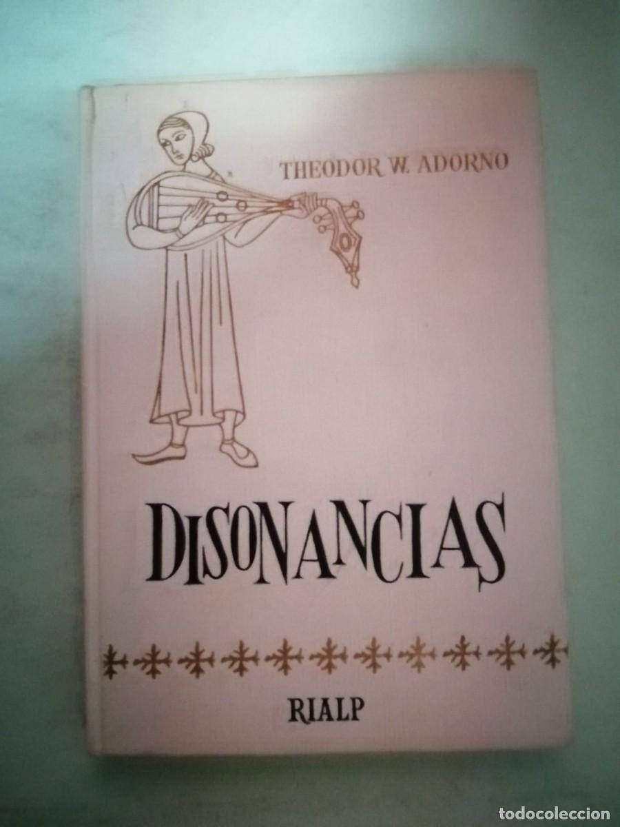 Libros de segunda mano: DISONANCIAS (THEODOR W. ADORNO)