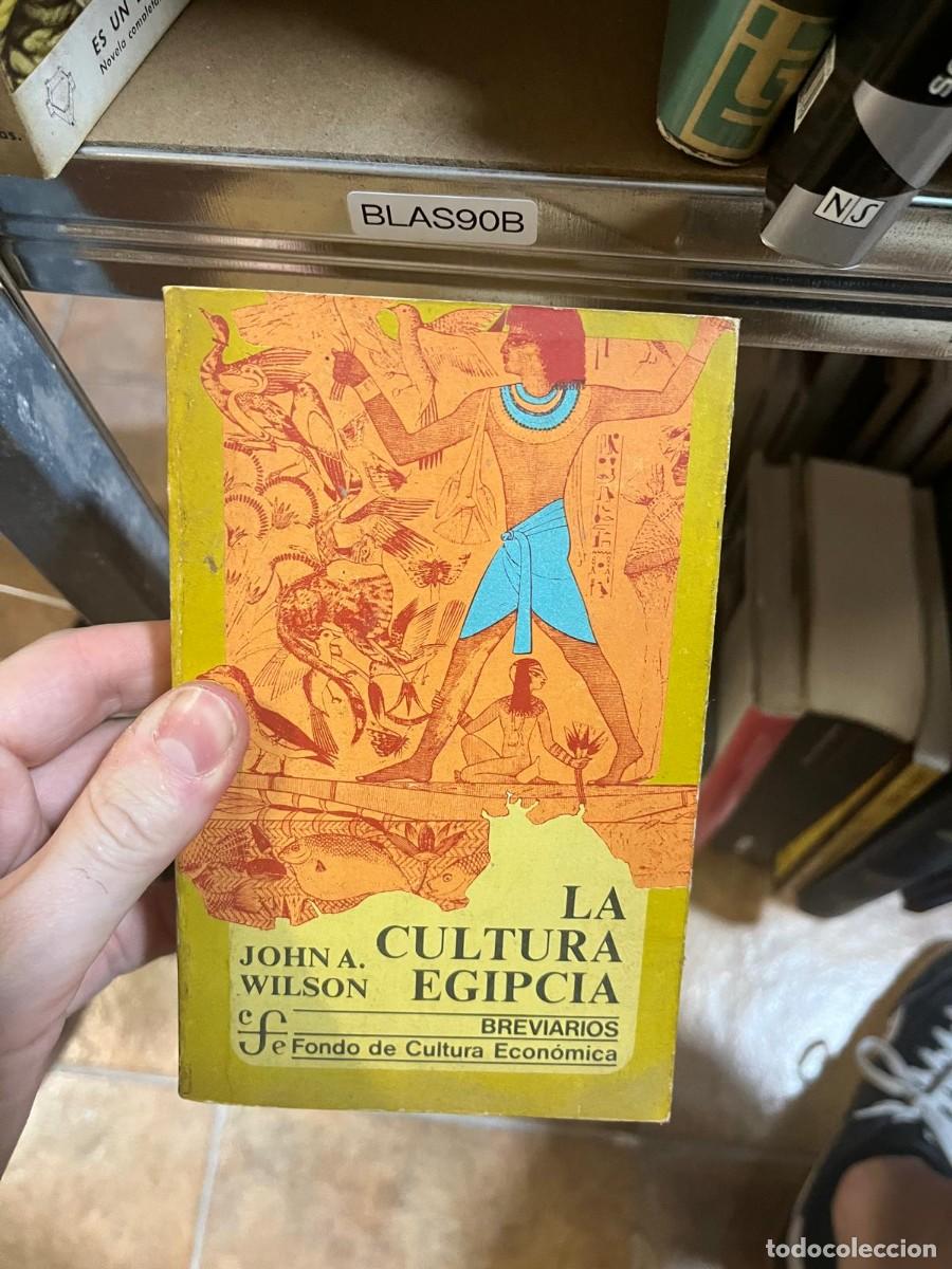 Libros de segunda mano: BLAS90B &ndash; La cultura egipcia &mdash; John A. Wilson &mdash; Fondo de Cultura Econ&oacute;mica