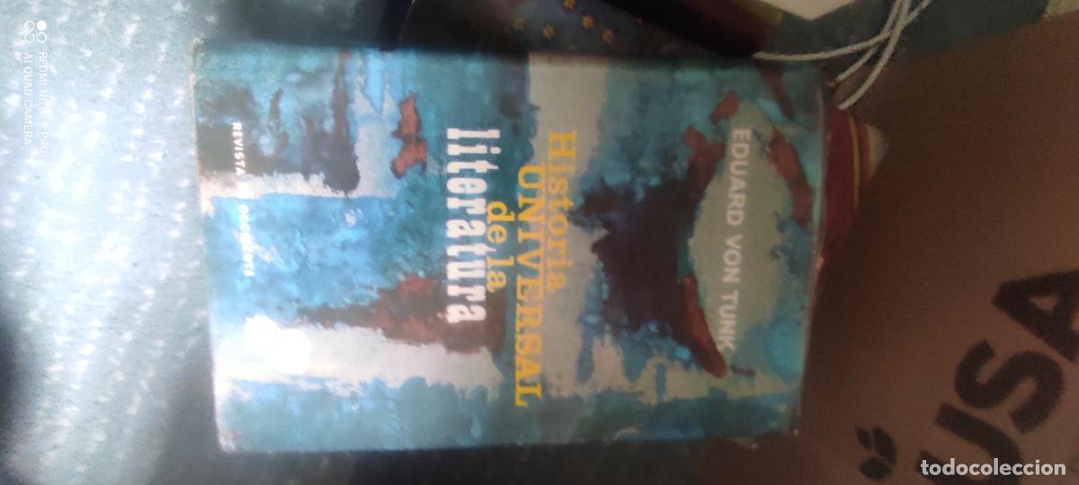 Libros de segunda mano: HISTORIA UNIVERSAL DE LA LITERATURA - EDUARD VON TUNK
