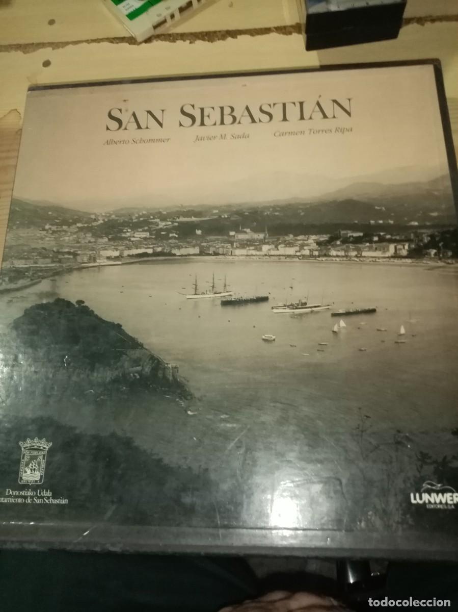 Libros de segunda mano: DONOSTIA. SAN SEBASTIAN. ALBERTO SCHOMMER JAVIER S. SADA. CARMEN TORRES RIPA EST3RB3