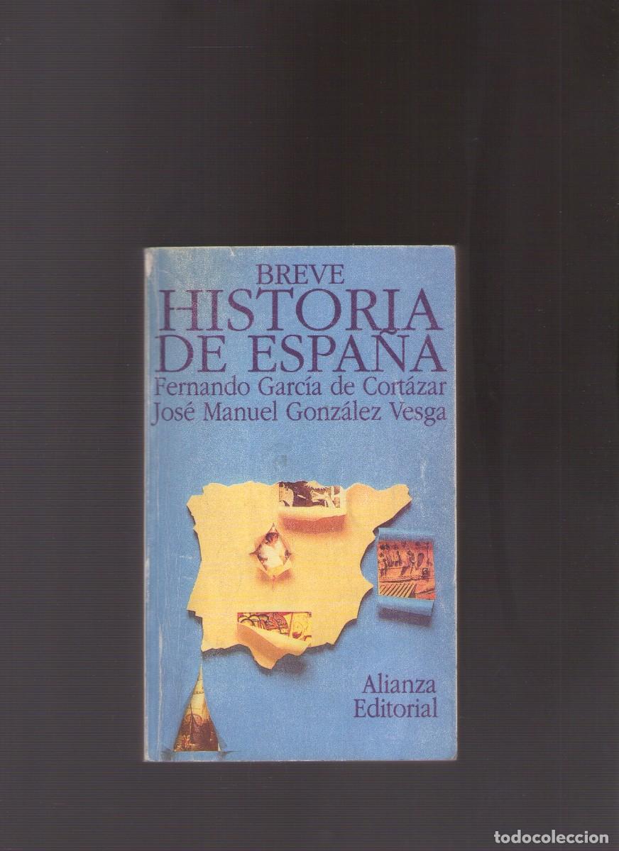 Libros de segunda mano: Ac. Breve historia de Espa&ntilde;a (Fernando Garc&iacute;a de Cort&aacute;zar y Jos&eacute; Manuel Gonz&aacute;lez Vesga)