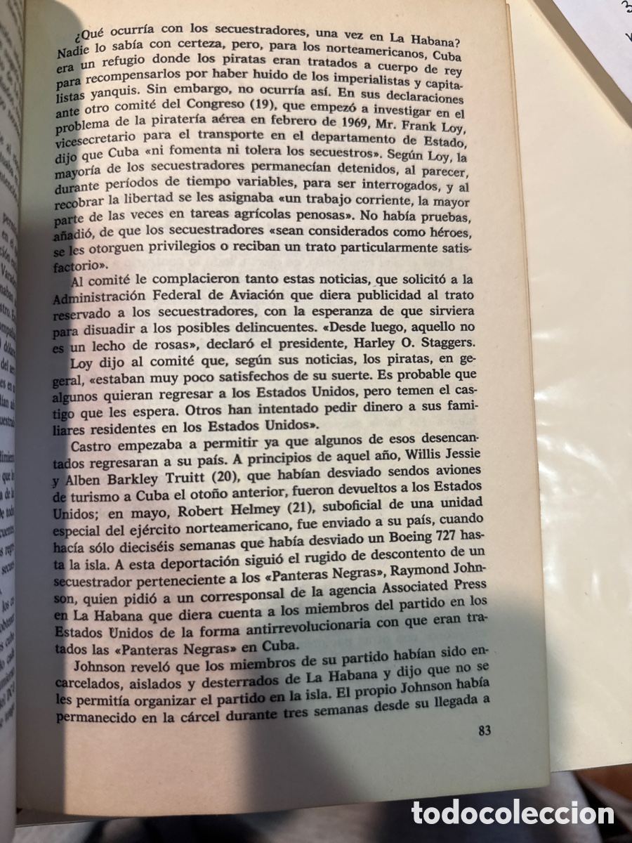 Libros de segunda mano: PHILLIPS, David Historia de la pirater&iacute;a a&eacute;rea - Foto 2