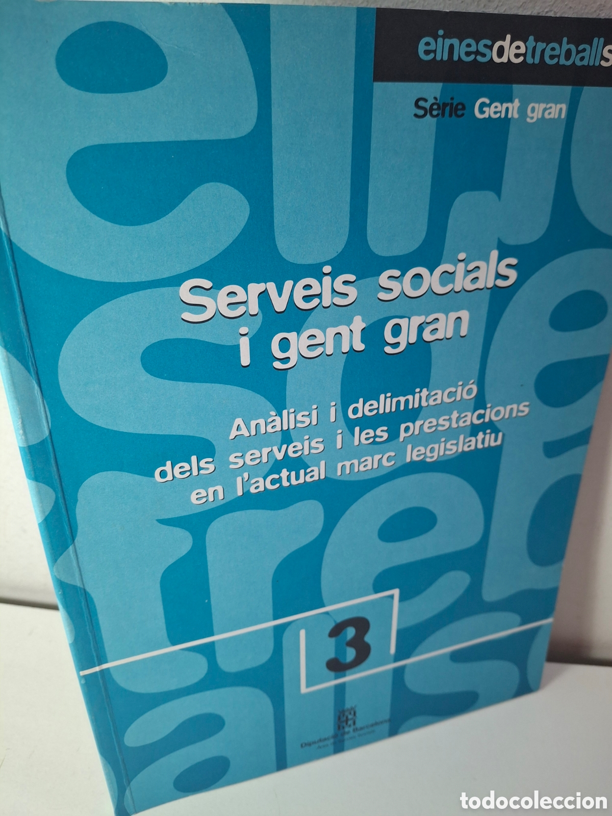 Libros de segunda mano: SERVEIS SOCIALS I GENT GRAN, EINES DE TREBALL SOCIAL N&ordm; 3, SERIE GENT GRAN, D. DE BARCELONA, 1999