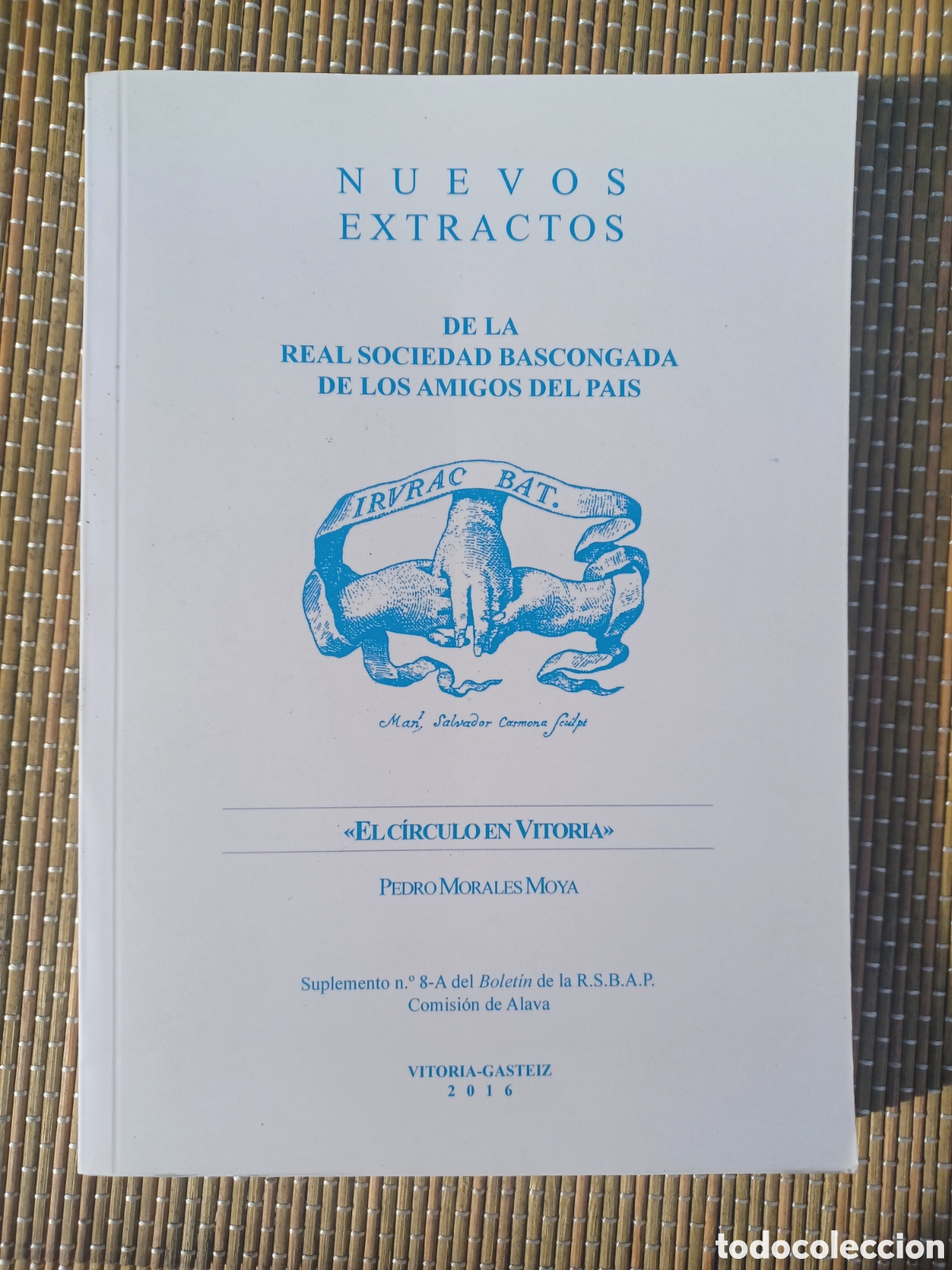 Libros de segunda mano: El c&iacute;rculo en Vitoria. Nuevos Extractos Real Sociedad Bascongada de los Amigos del Pa&iacute;s