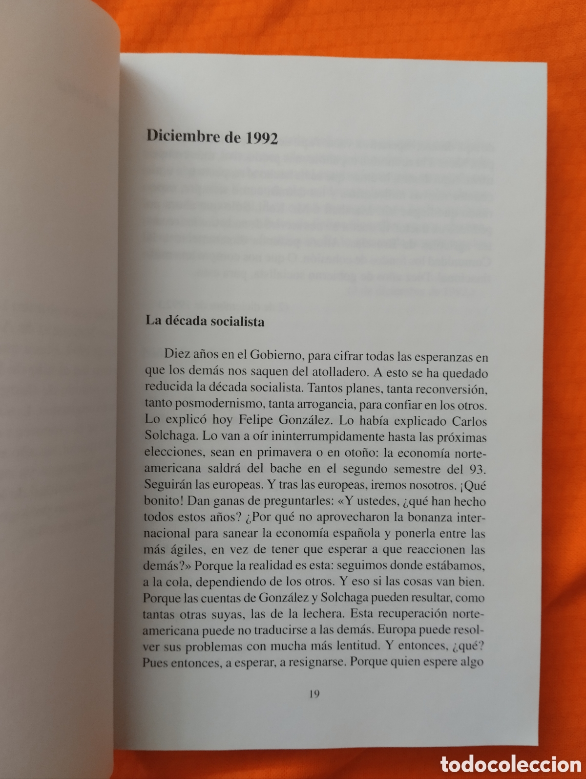 Libros de segunda mano: COMENTARIOS, JOS&Eacute; MAR&Iacute;A CARRASCAL. CON FIRMA Y DEDICATORIA DE CARRASCAL. - Foto 5