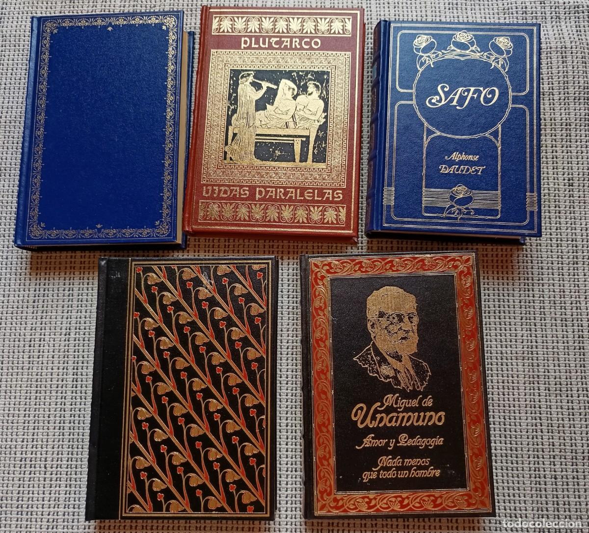 Livros em segunda m&atilde;o: Lote libros; Allan Poe, Plutarco, Tamaris, Unamuno, Daudet