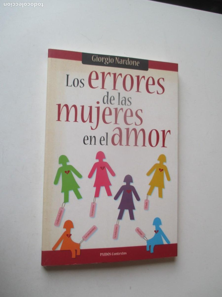 Libros de segunda mano: GIORGIO NARDONE Los errores de las mujeres en el amor W41016