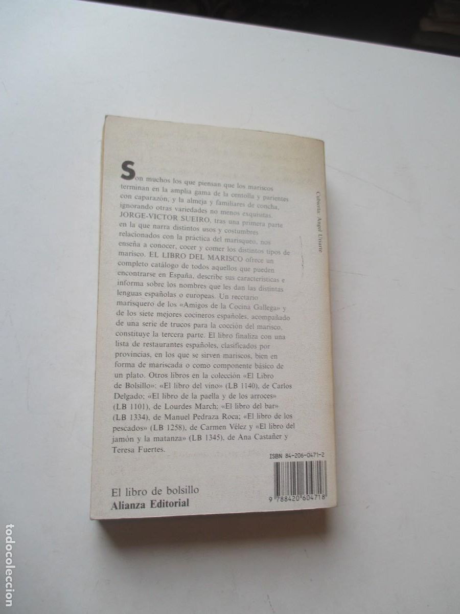 Libros de segunda mano: JORGE VICTOR SUEIRO El libro del marisco W41020 - Foto 2