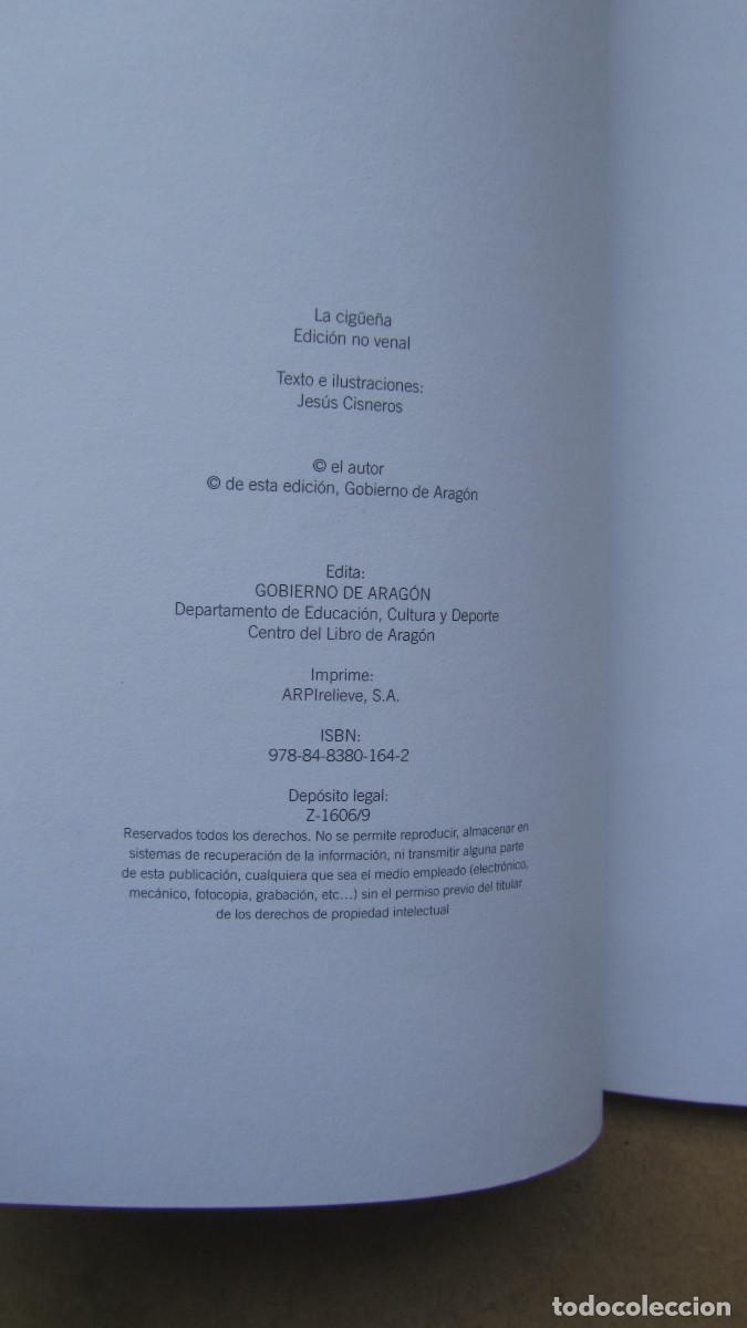 Libros de segunda mano: La cig&uuml;e&ntilde;a Jes&uacute;s Cisneros, - Foto 4