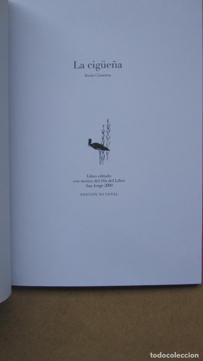Libros de segunda mano: La cig&uuml;e&ntilde;a Jes&uacute;s Cisneros, - Foto 5