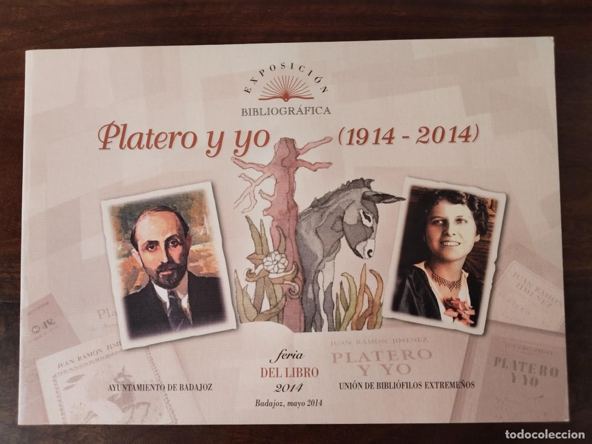 Libros de segunda mano: Platero y yo (1914-2014). Feria del libro de Badajoz 2014.