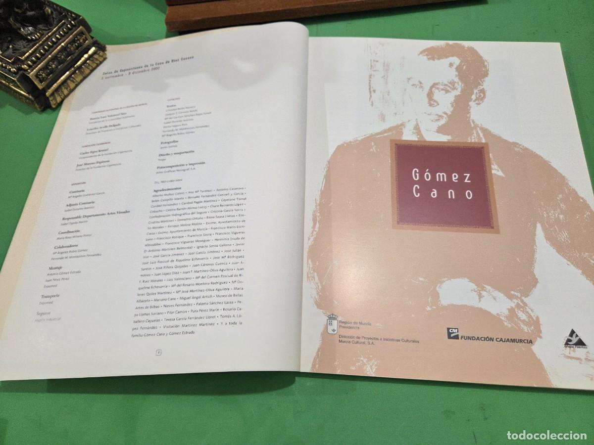Libros de segunda mano: CAT&Aacute;LOGO DE LA EXPOSICION...&rdquo;&rdquo;G&Oacute;MEZ CANO&rdquo;&rdquo;...CELEBRADA EN MURCIA EN 2002... - Foto 4