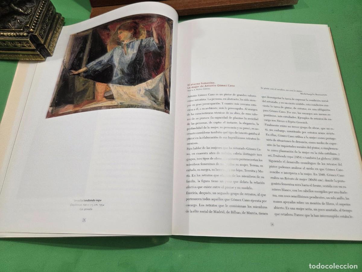 Libros de segunda mano: CAT&Aacute;LOGO DE LA EXPOSICION...&rdquo;&rdquo;G&Oacute;MEZ CANO&rdquo;&rdquo;...CELEBRADA EN MURCIA EN 2002... - Foto 9