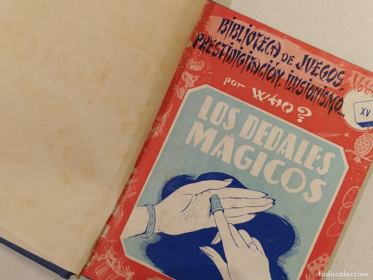 Libros de segunda mano: MAGIA - LOS DEDALES MAGICOS - WHO? - BIBLIOTECA DE JUEGOS PRESTIGIDITACION ILUSIONISMO - EDIT SINTES