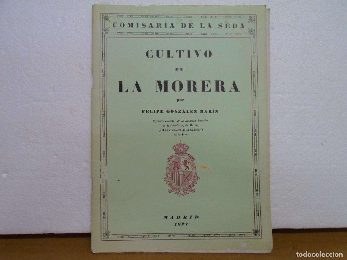 Libros de segunda mano: COMISARIA DE LA SEDA/CULTIVO DE LA MORERA/MADRID 1927.