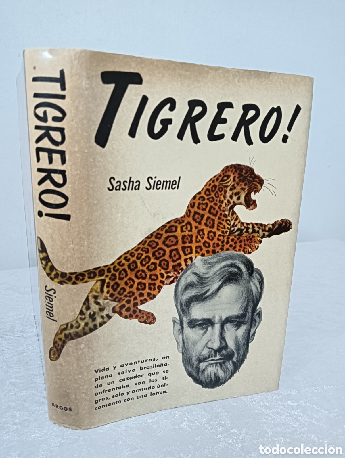 Libros de segunda mano: TIGRERO, SASHA SIEMEL, PRIMERA EDICI&Oacute;N, MUY BUEN ESTADO, CAZA MAYOR
