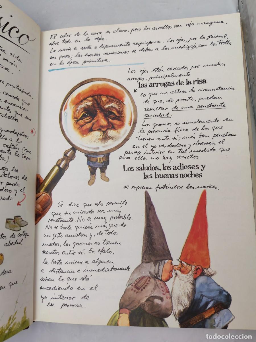 Libros de segunda mano: LOS GNOMOS (tapa dura con sobrecubierta) - Foto 4