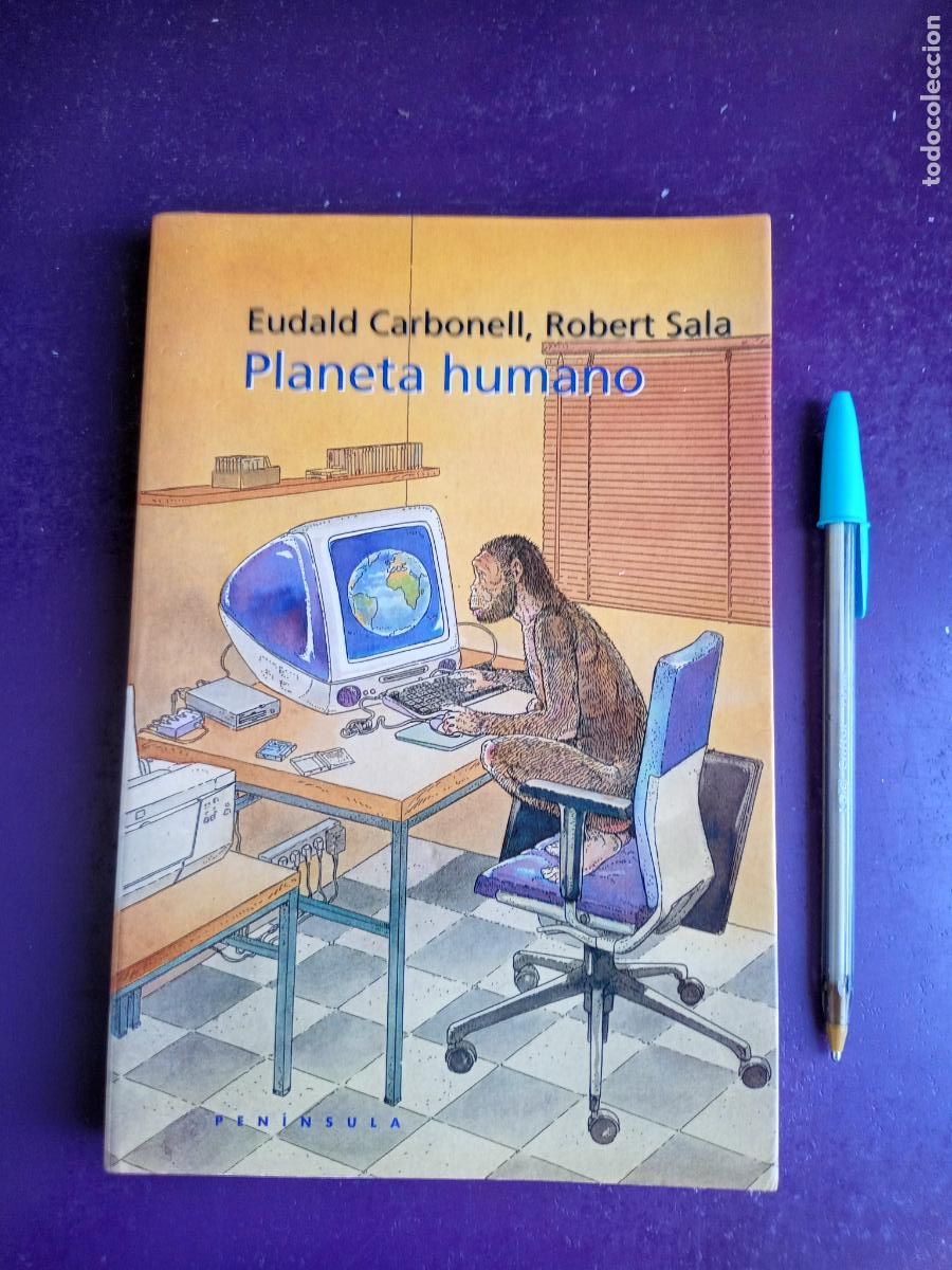 Libros de segunda mano: PLANETA HUMANO - EUDALD CARBONELL, ROBERT SALA - EDIT PENINSULA 1&ordf; ED 2000 - 260 PAGS, POCO USO