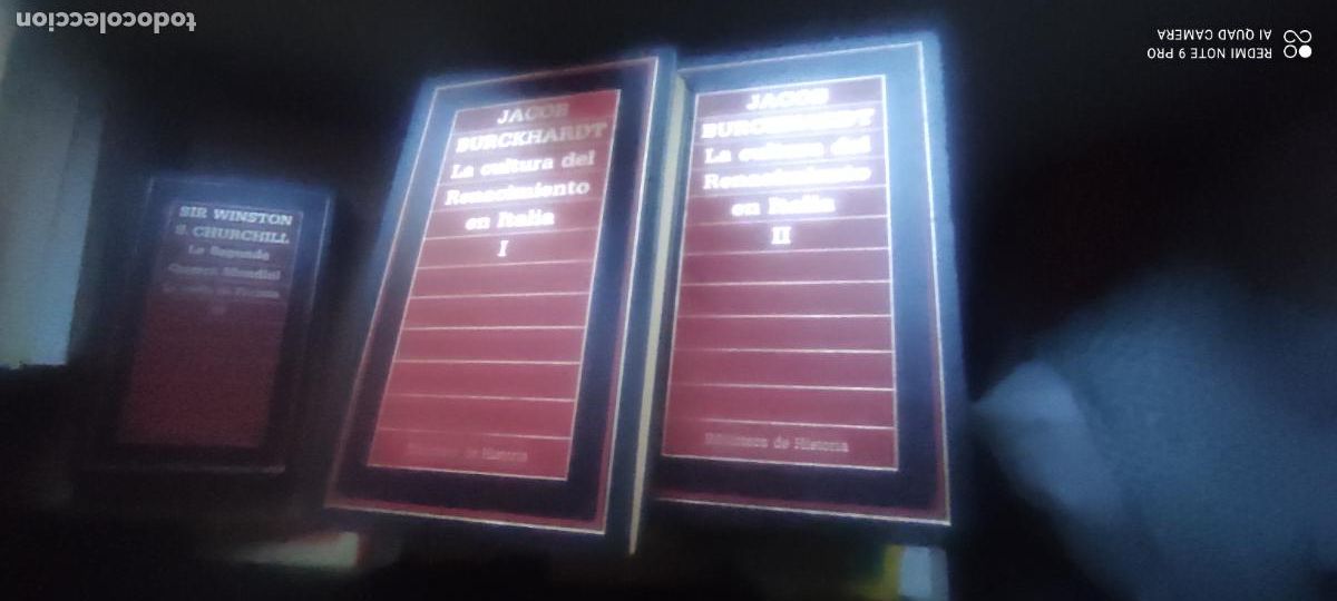 Libros de segunda mano: LA CULTURA DEL RENACIMIENTO EN ITALIA (2 vols) JACOB BURCKHARDT