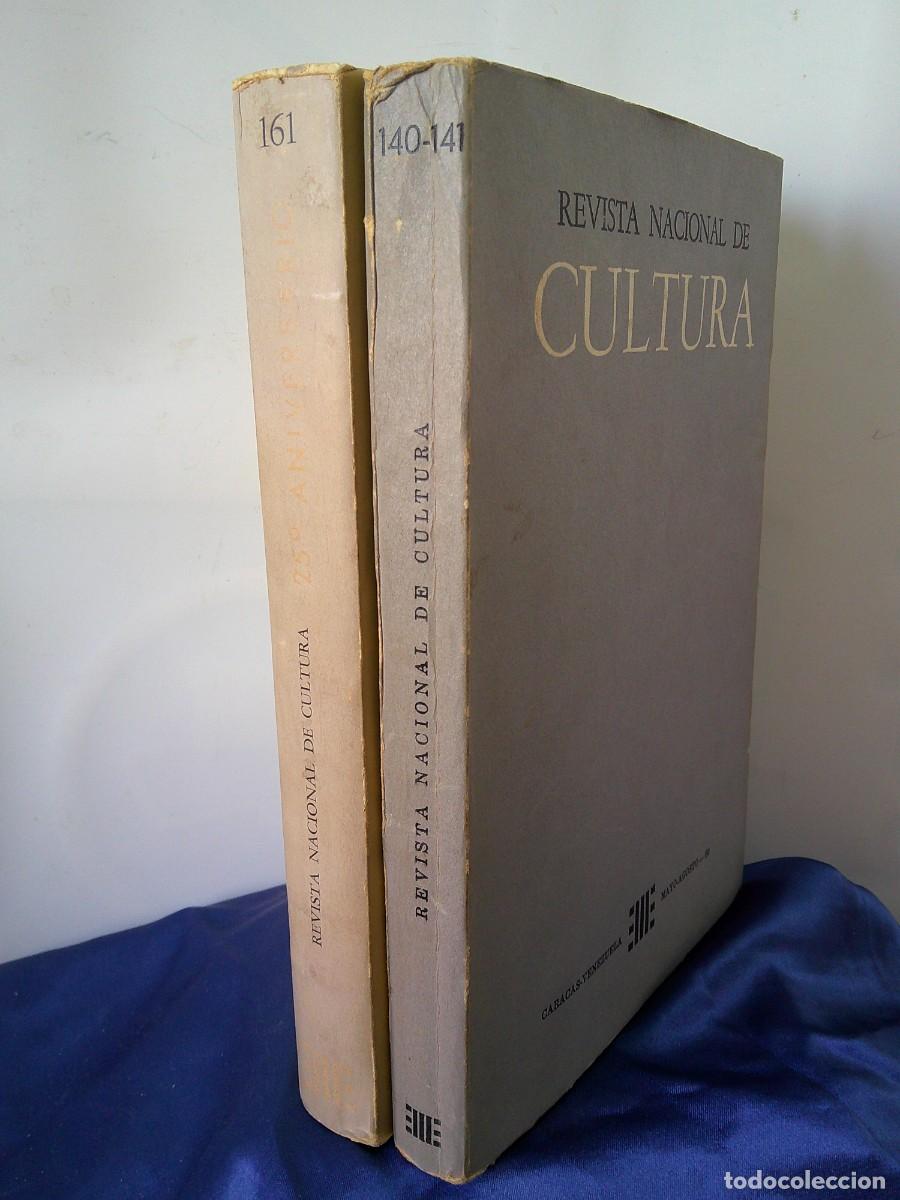 Libros de segunda mano: REVISTA NACIONAL DE CULTURA. (2 Libros) R. ALBERTI.: Quevedo Poeta de la MUERTE. (1960-63). C-32