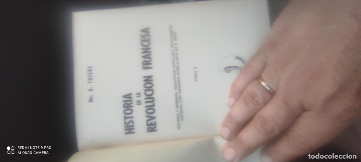Livres d'occasion: HISTORIA DE LA REVOLUCION FRANCESA -- TOMO II -- A. THIERS -- PETRONIO 1969 --