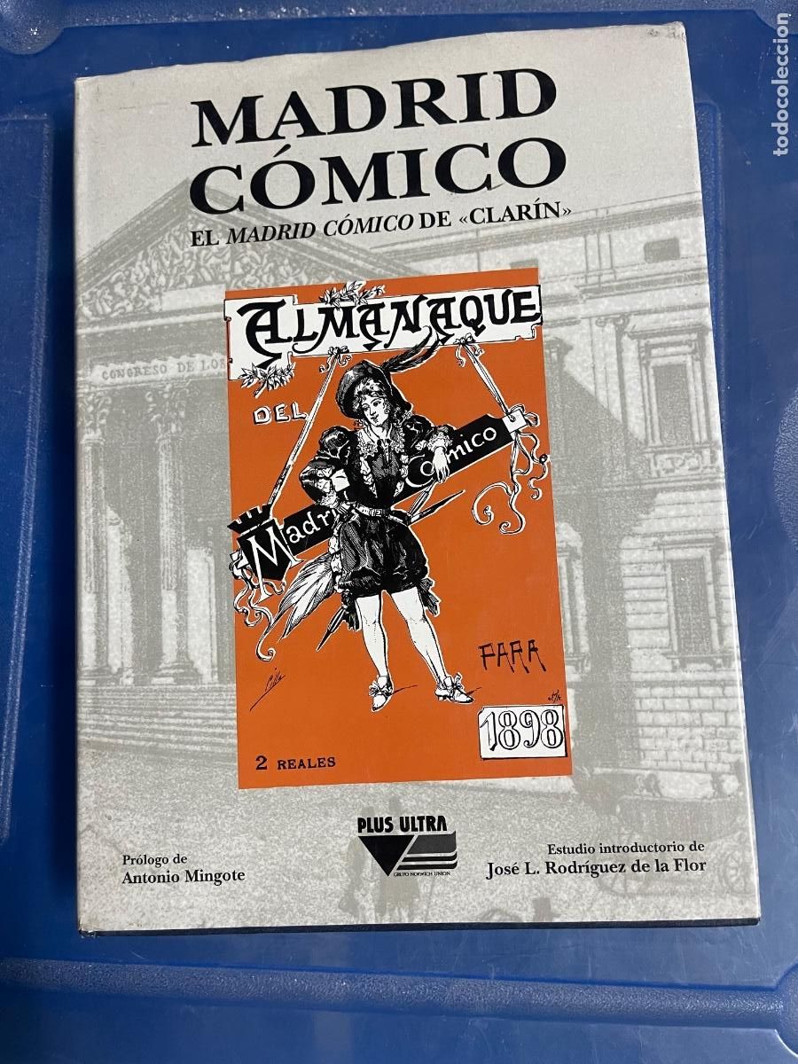 Libros de segunda mano: MADRID COMICO. CLARIN. PROLOGO ANTONIO MINGOTE. ESTUDIO JOSE LUIS RODRIGUEZ DE LA FLOR. CARTELES.