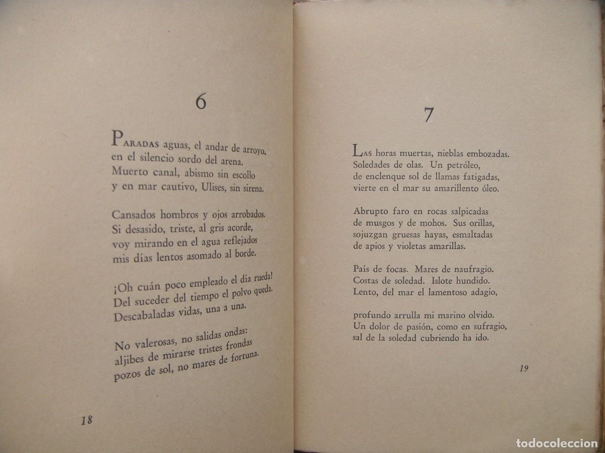 Libros de segunda mano: Bernab&eacute; de la Orga: SOLEDADES. Primera edicion - Foto 3