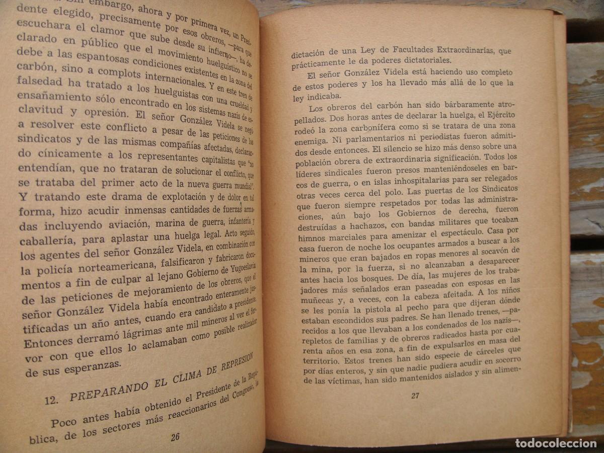 Libros de segunda mano: PABLO NERUDA ACUSA. Primera edici&oacute;n - Foto 4