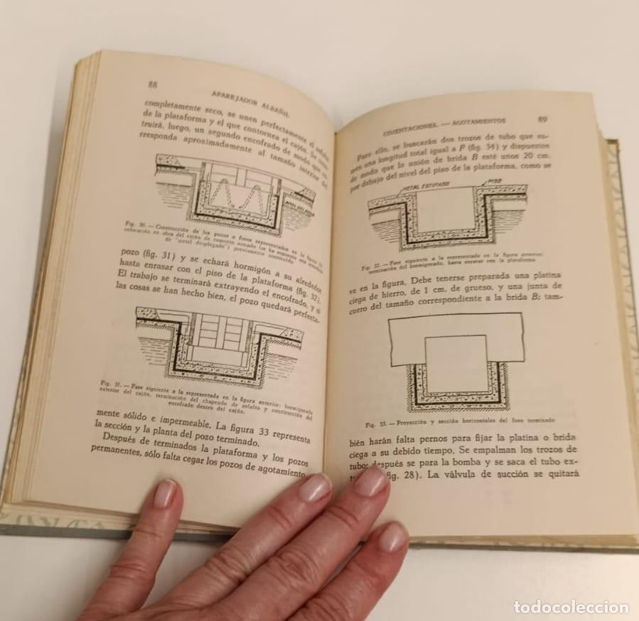 Libros de segunda mano: Manual del Aparejador Alba&ntilde;il (1952) - Foto 4