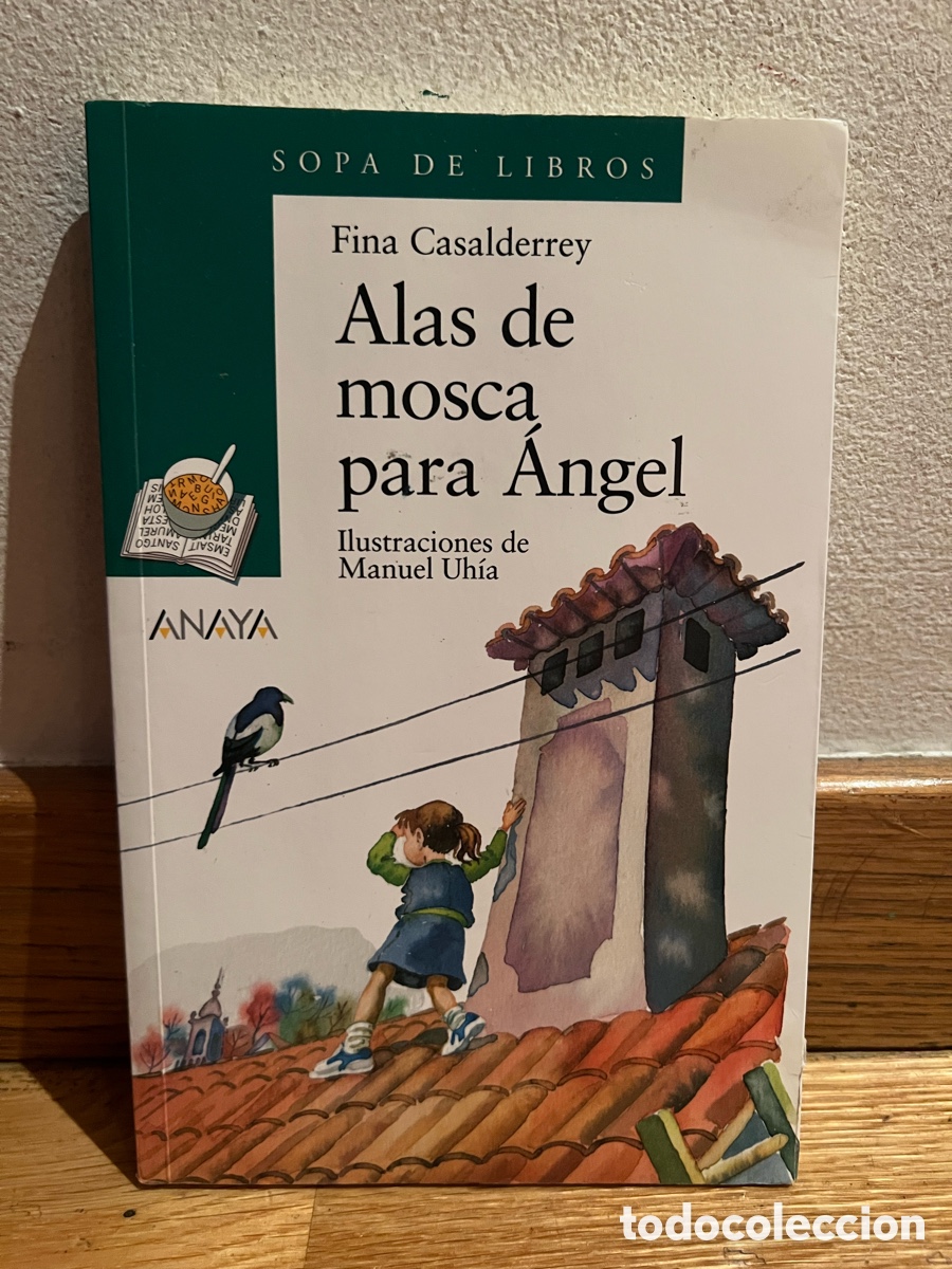 Second hand books: Fina Casalderrey Alas de mosca para Angel