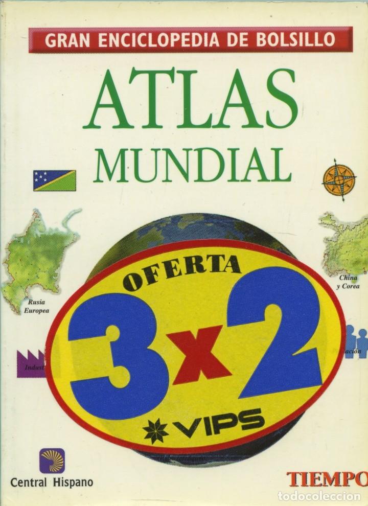 Libros de segunda mano: Gran enciclopedia de bolsillo. ATLAS MUNDIAL. ED. MOLINO. Barcelona. 1996. Pp. 160
