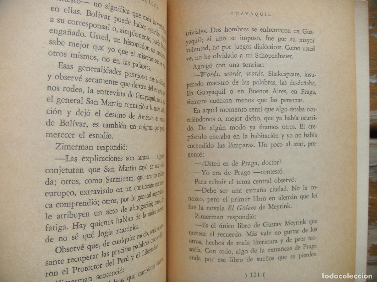 Libros de segunda mano: Jorge Luis Borges: EL INFORME DE BRODIE. Primera edicion - Foto 4