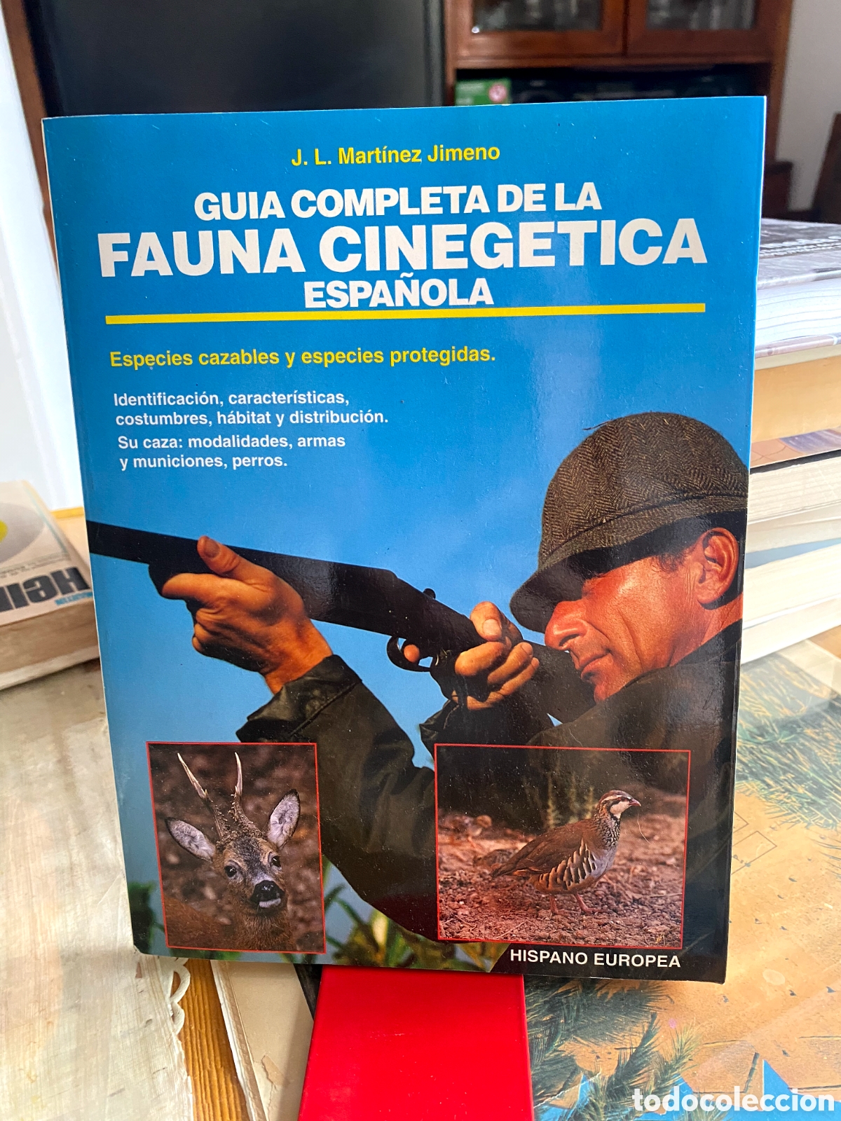 Libros de segunda mano: Gu&iacute;a completa de la fauna cineg&eacute;tica espa&ntilde;ola - J. L. Mart&iacute;nez Jimeno (PEDIDO MINIMO 10&euro;)