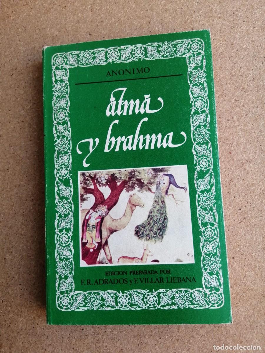 Libros de segunda mano: ATMA Y BRAHMA.......