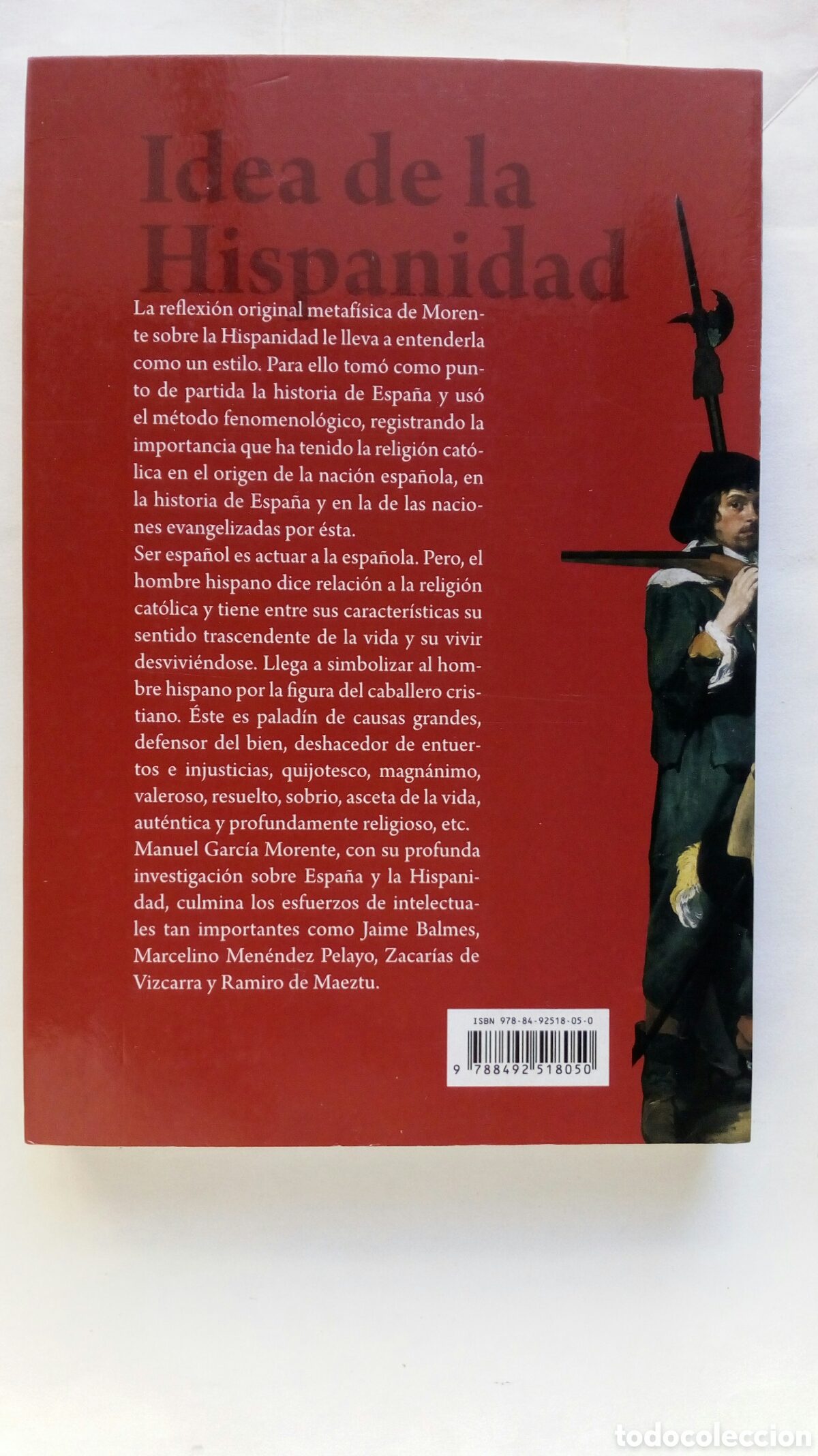 Libros de segunda mano: Idea de la Hispanidad. Manuel Garc&iacute;a Morente. - Foto 2