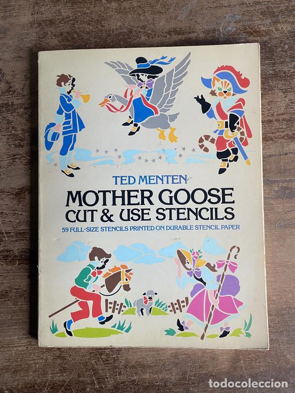 Libros de segunda mano: Mother Goose Cut & Use Stencils - Menten Ted