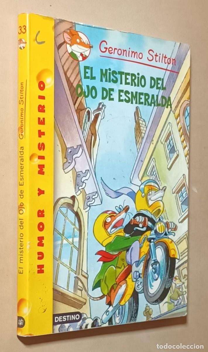 Libri di seconda mano: GERONIMO STILTON - EL MISTERIO DEL OJO ESMERALDA - PLANETA - 2008